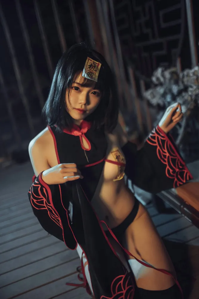七月喵子 - 小僵尸 [22P79MB] - 机器猫次元