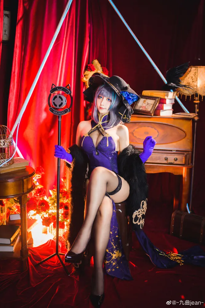 【COS正片】碧蓝航线柴郡猫cos 音乐灿烂CaitSith cn-九曲jean- - 机器猫次元