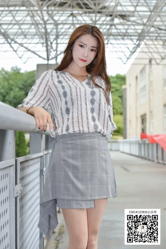 大生模拍 No.075 雨薇-制服小姐姐 [37P] - 机器猫次元