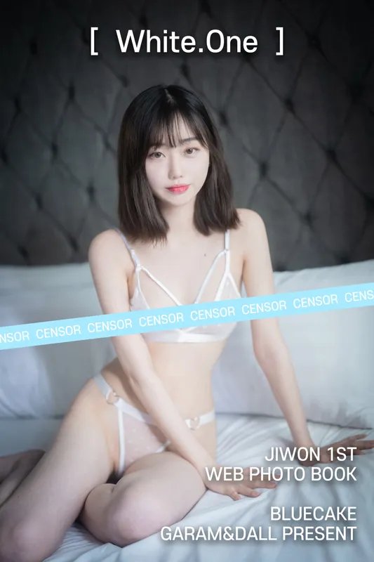 [BLUECAKE] JiWon – White.One [92P] - 机器猫次元