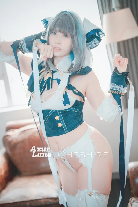 [DJAWA] Mozzi – Azur Lane HMS Cheshire [50P] - 机器猫次元