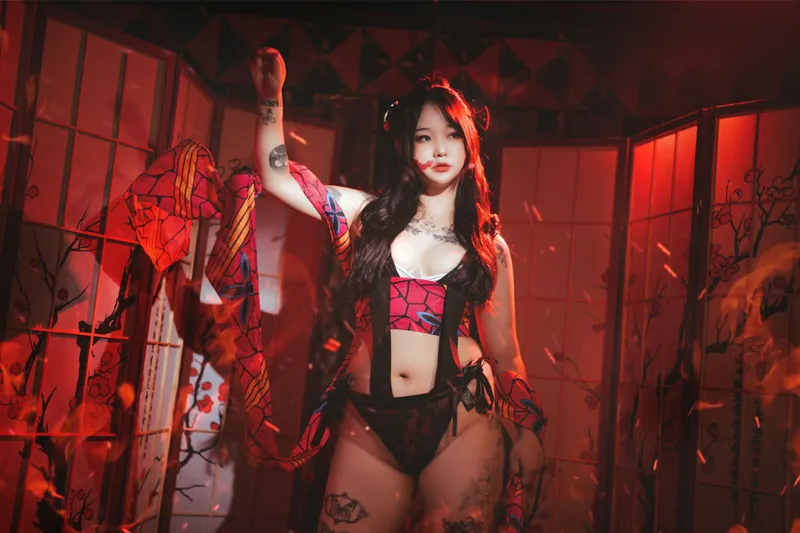 Boyeon – Demon Slayer Daki [33P] - 机器猫次元