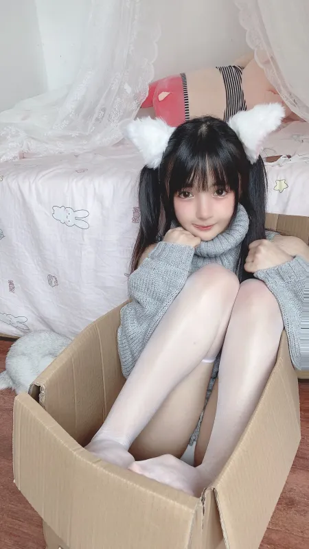 桜井宁宁 – 白い猫ちゃん [50P] - 机器猫次元