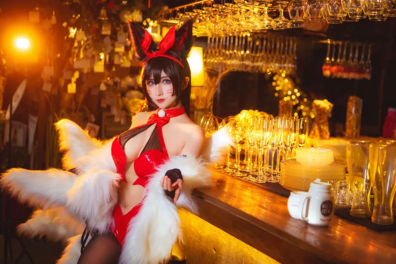 rioko凉凉子 兔女郎阿狸 [14P] - 机器猫次元