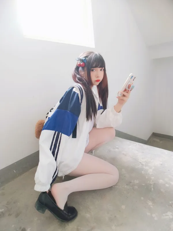 古川kagura – 白丝体操运动服 [43P] - 机器猫次元