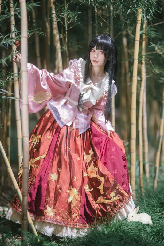 花柒Hana – 蓬莱山辉夜 [11P] - 机器猫次元