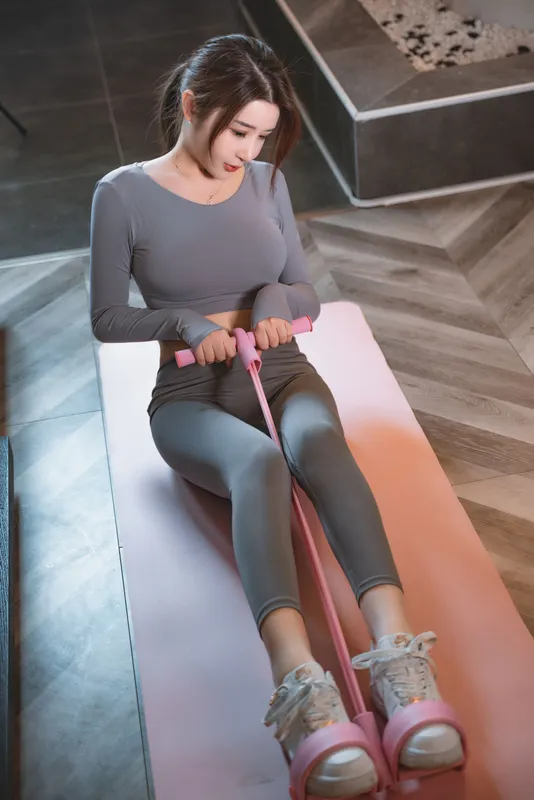 蜜蜜子Kimmie – After fitness [22P] - 机器猫次元