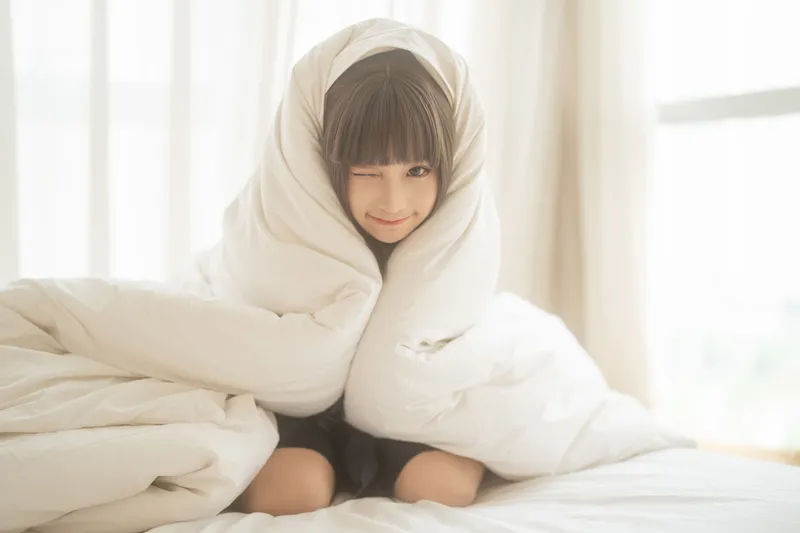 蠢沫沫 – 被窝JK [15P] - 机器猫次元