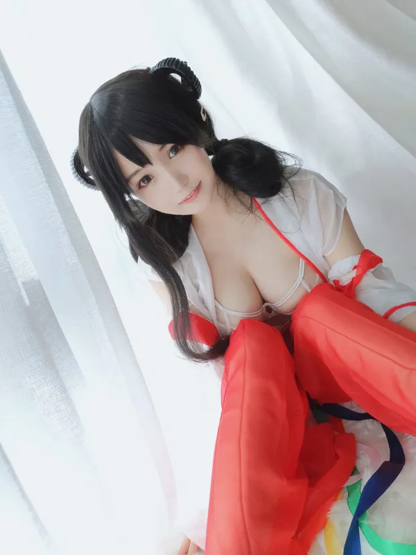 小仓千代w – 巫女 [34P] - 机器猫次元