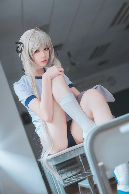 南桃Momoko 春日野穹体操服 [28P] - 机器猫次元