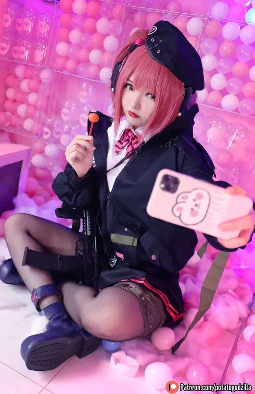 Potato Godzilla – MP7 (Girls Frontline) [40P] - 机器猫次元