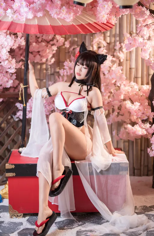 白烨 – 湿身泳装 [61P] - 机器猫次元