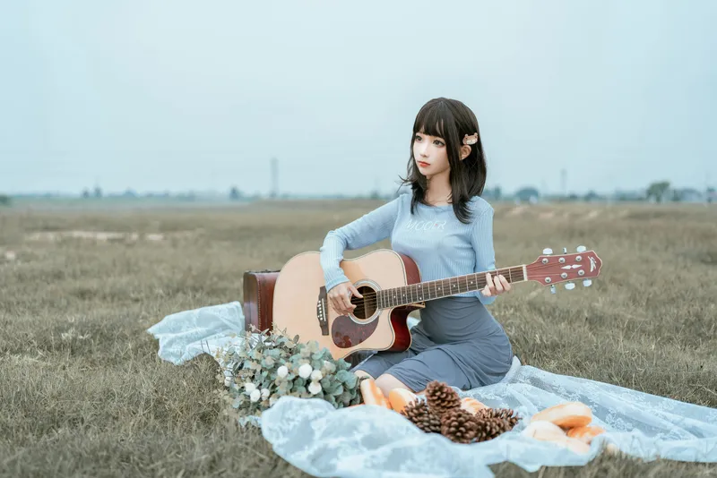 蠢沫沫 – 吉他妹妹 [50P] - 机器猫次元
