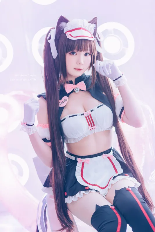 霜月shimo – 巧克力赛车服 [12P] - 机器猫次元