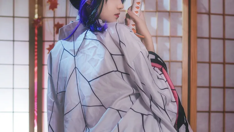 南桃Momoko – 蝴蝶忍队服 [14P] - 机器猫次元
