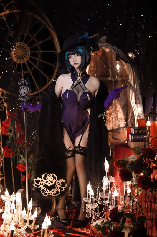 二佐Nisa – 柴郡 音乐绚烂 [9P] - 机器猫次元