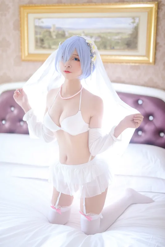 二佐Nisa 蕾姆婚纱 [35P] - 机器猫次元