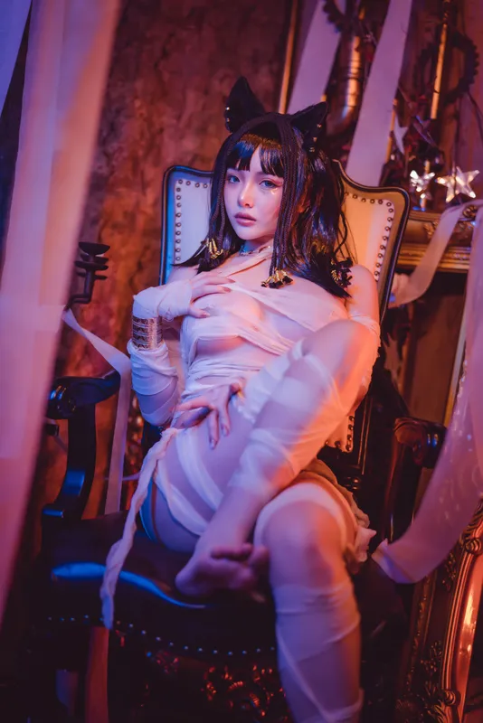 雯妹不讲道理 – 木乃伊 [36P] - 机器猫次元