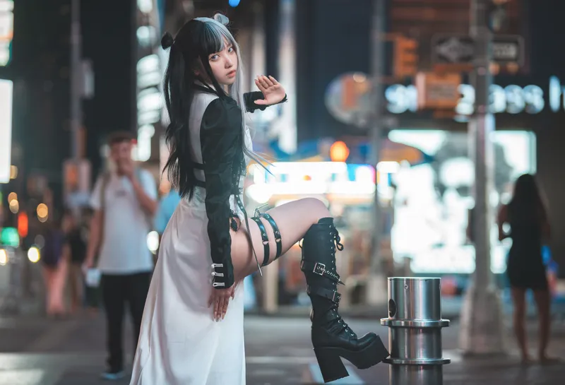 果咩酱w – 中式赛博 [13P] - 机器猫次元