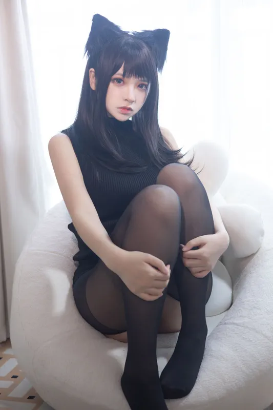 疯猫ss – 黑毛衣少女 [80P] - 机器猫次元