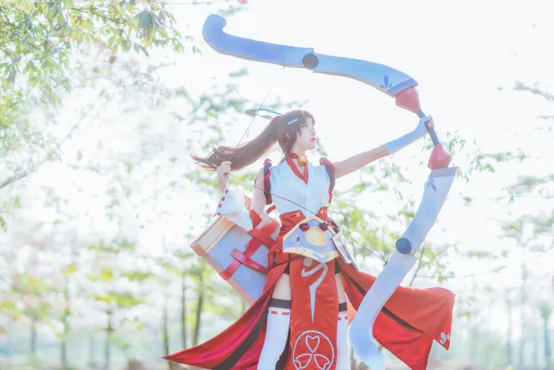 桜桃喵 – 伽罗COS [32P] - 机器猫次元