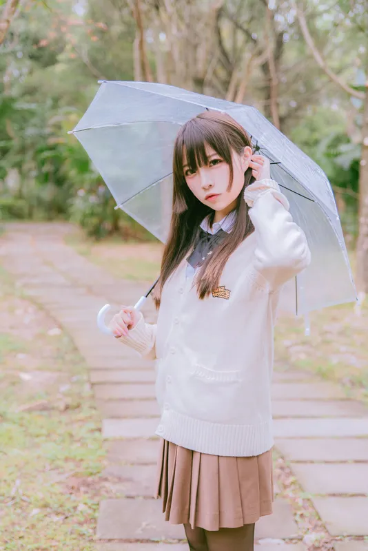 二佐Nisa – JK学院风 [9P] - 机器猫次元
