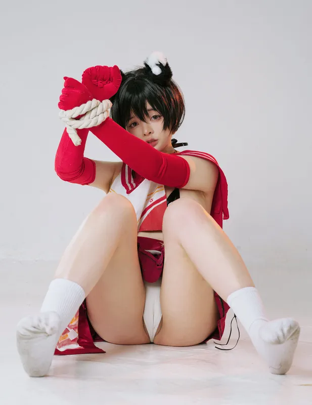 NinJA阿寨寨 – 椿 [34P] - 机器猫次元