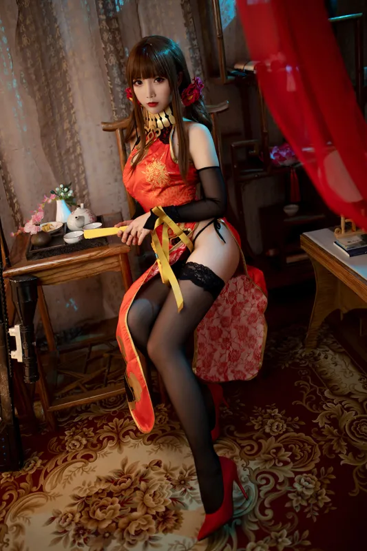 面饼仙儿 – DSR50 红牡丹 [34P] - 机器猫次元