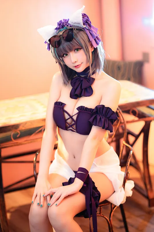 星之迟迟 – R-Maid《柴郡泳装》 [35P] - 机器猫次元