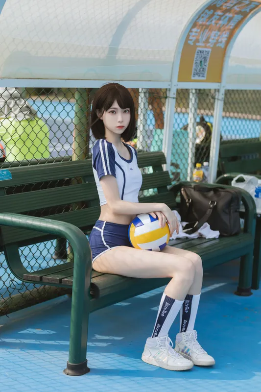 许岚 – 夏日运动服 [40P] - 机器猫次元