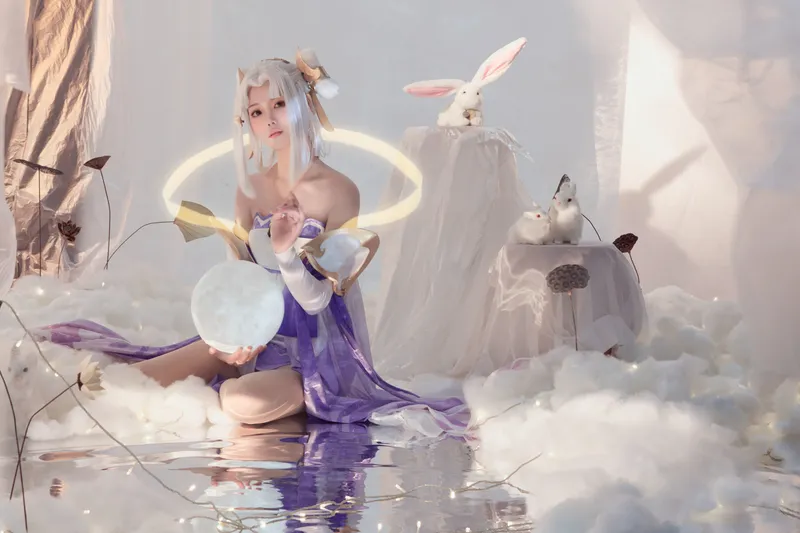 戚顾儿MIKI 王者荣耀 嫦娥 [22P] - 机器猫次元