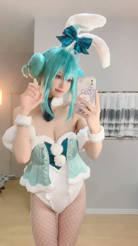 千阳 – 初音兔女郎 [27P] - 机器猫次元
