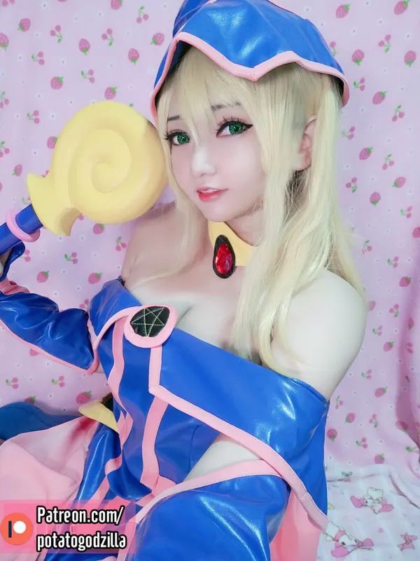 Potato Godzilla – Dark Magician Girl [30P] - 机器猫次元