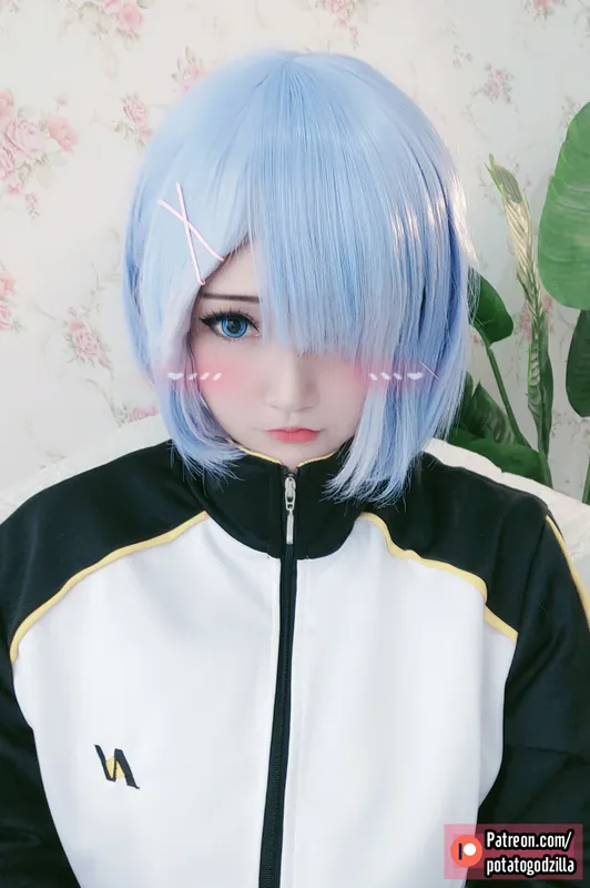 Potato Godzilla – Rem In Subaru Jacket [30P] - 机器猫次元