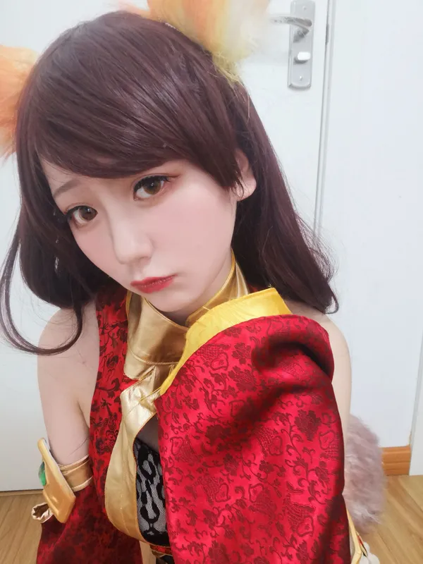 弦音sic – 王者荣耀 妲己 试妆 [6P] - 机器猫次元