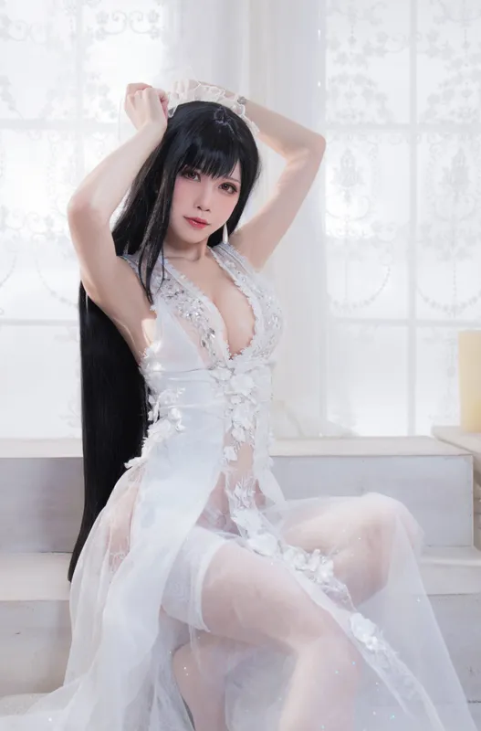 水淼aqua – 婚纱 [16P] - 机器猫次元