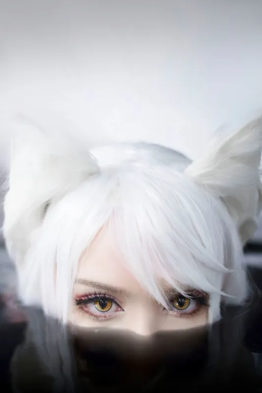 SayaTheFox – 白毛狐狸 [11P] - 机器猫次元