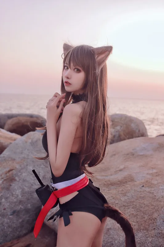 Shika小鹿鹿 - 天火泳装 [22P]
