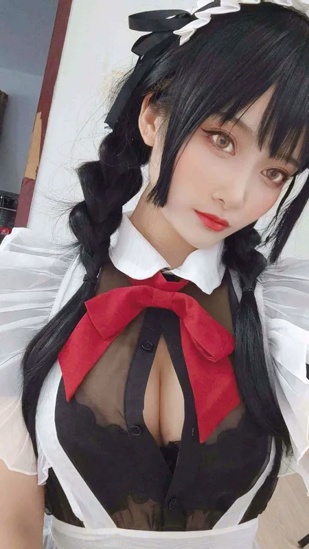 洛璃LoLiSAMA – 黑丝女仆 [93P] - 机器猫次元