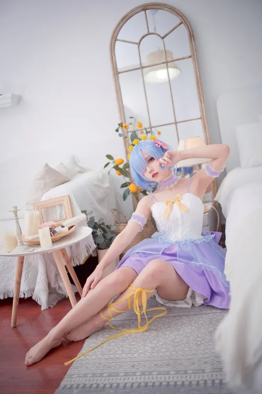 花柒Hana - 天使蕾姆 [15P]