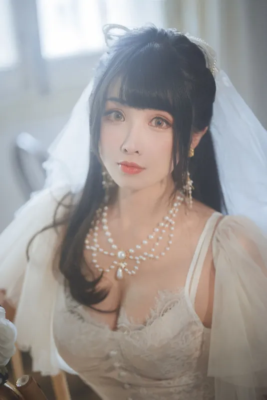 rioko凉凉子 – 透明婚纱 [37P] - 机器猫次元