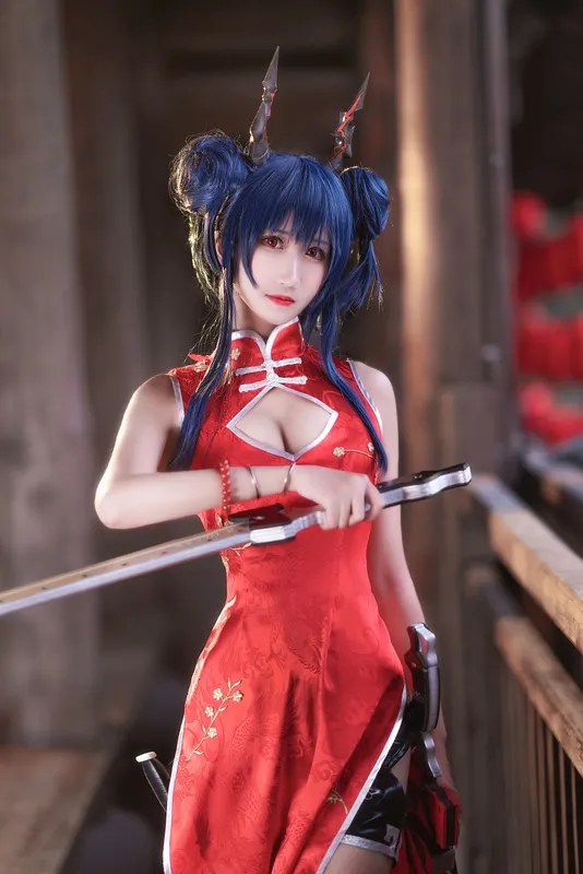 三度_69 明日方舟 旗袍 [13P] - 机器猫次元
