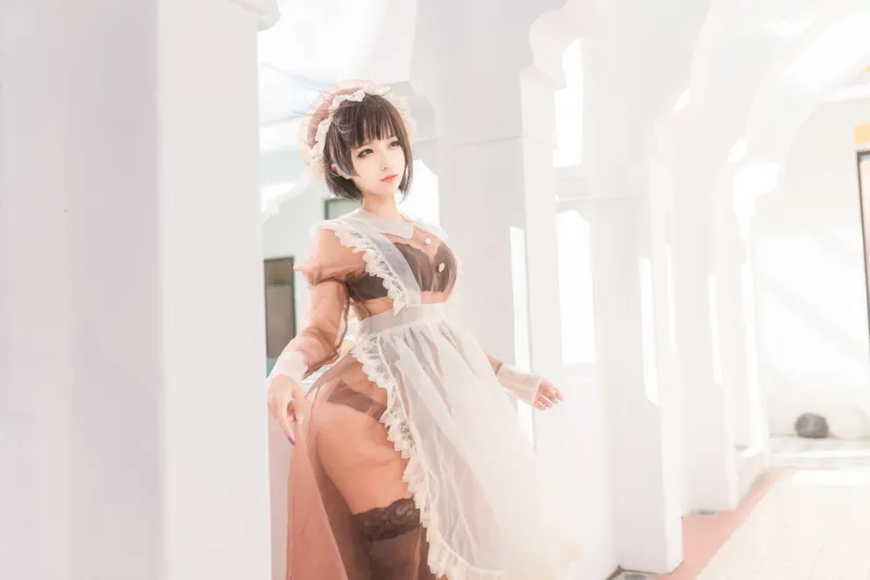 蠢沫沫 – 纱-室外女仆 [40P] - 机器猫次元