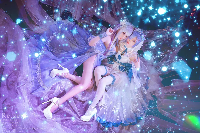 Miyana咪呀 – 水晶连衣裙 [13P] - 机器猫次元