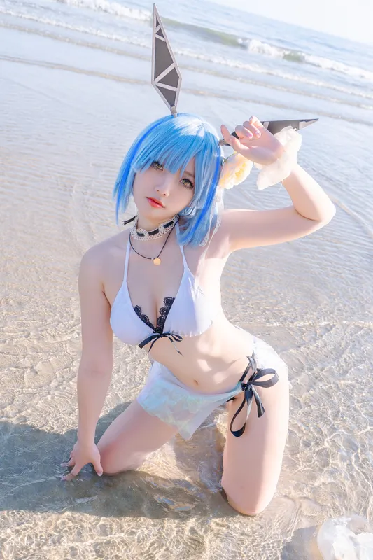 Messie Huang – Gascogne swimsuit [20P] - 机器猫次元
