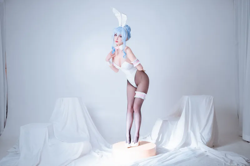 rioko凉凉子 – 雪女兔女郎 [48P] - 机器猫次元