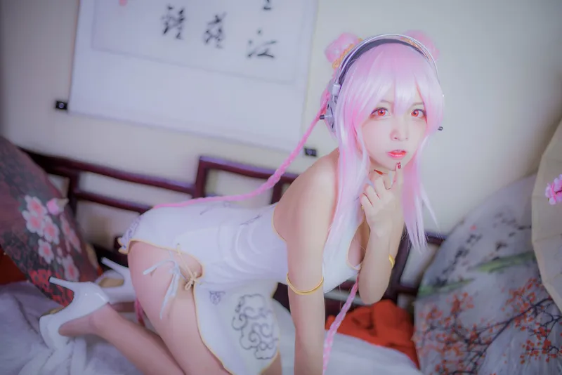 二佐Nisa – 索尼子旗袍 [14P] - 机器猫次元