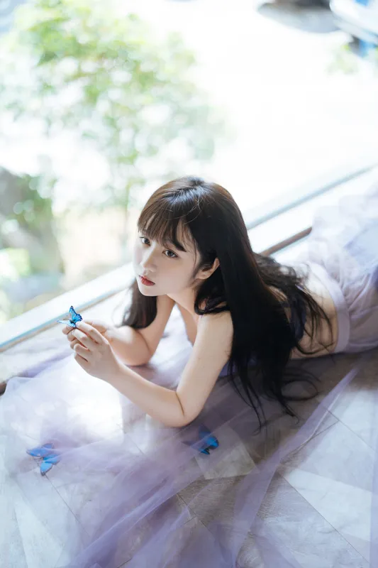 镜酱 - 静夏之薄纱蕾丝 [58P]