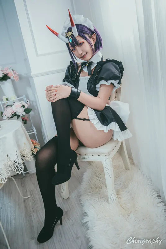 Roroki骷髅姫 – 酒吞女仆 [16P] - 机器猫次元