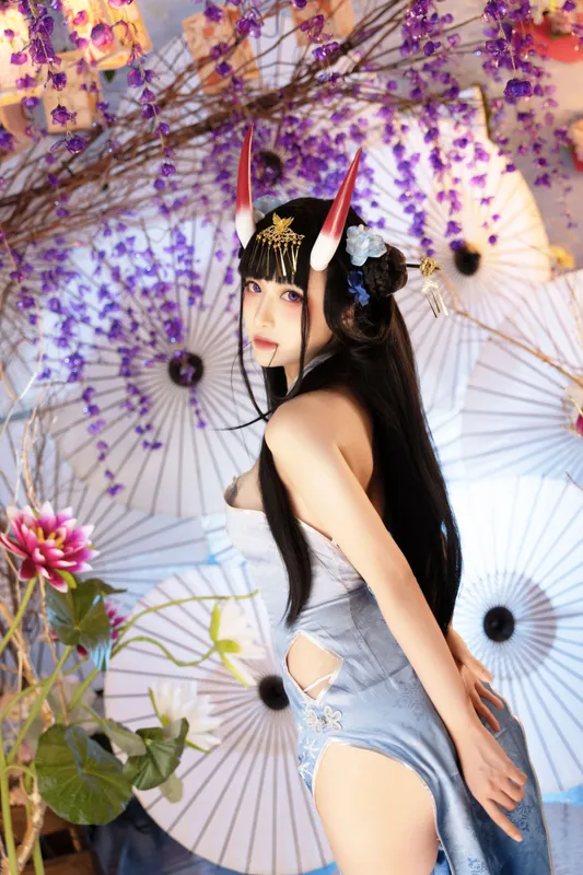 Shika小鹿鹿 – 能代旗袍 [16P] - 机器猫次元